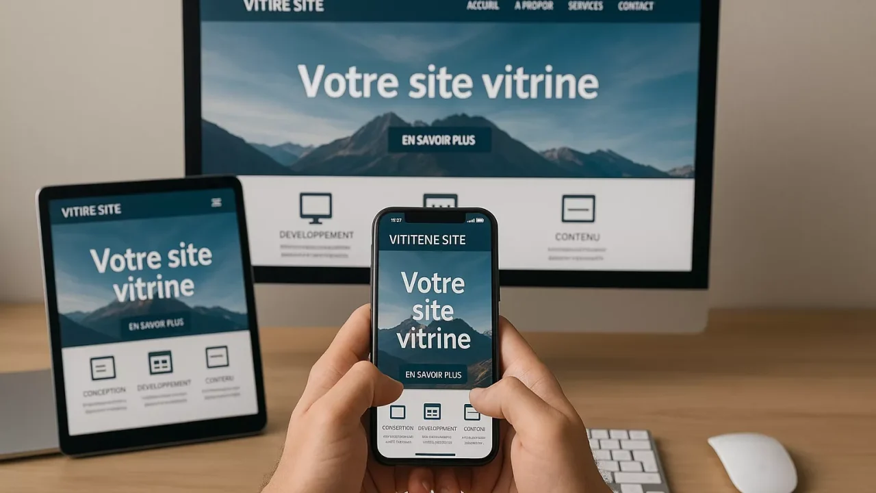 Site vitrine — exemple 3