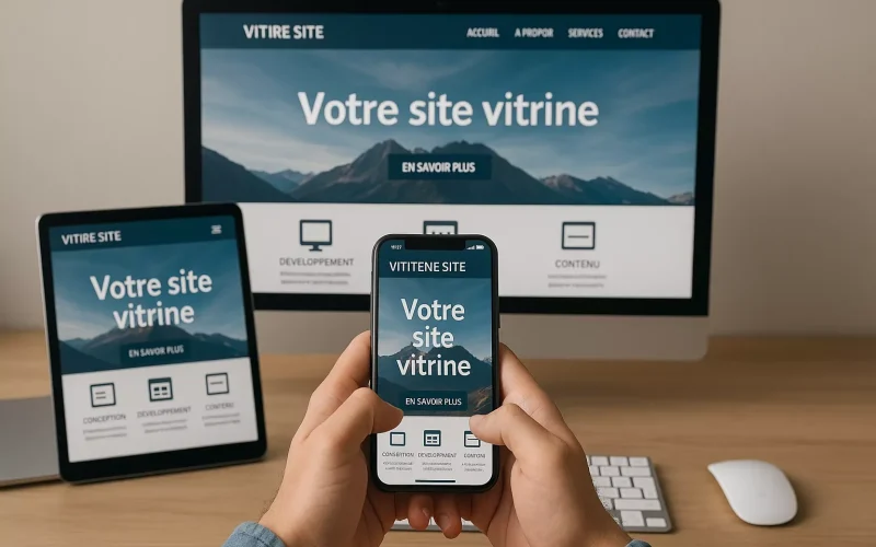 Site vitrine — exemple 3