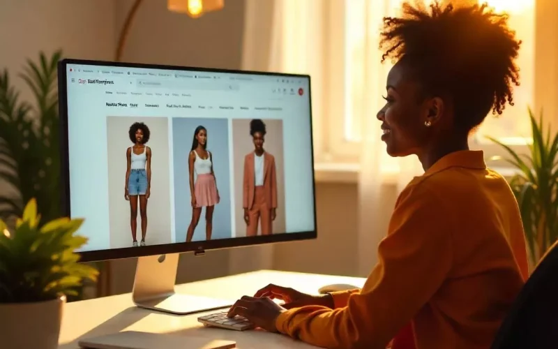 Boutique en ligne — exemple
